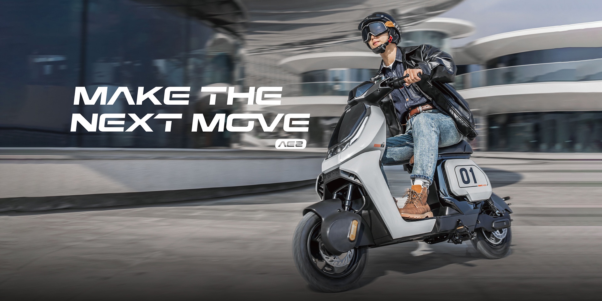 ZEEHO AE2 — high-tech electric motorcycle in motion